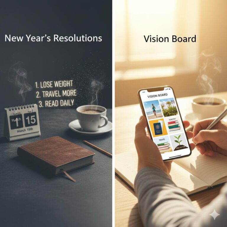 Why My Vision Board Worked (When New Year’s Resolutions Didn’t)